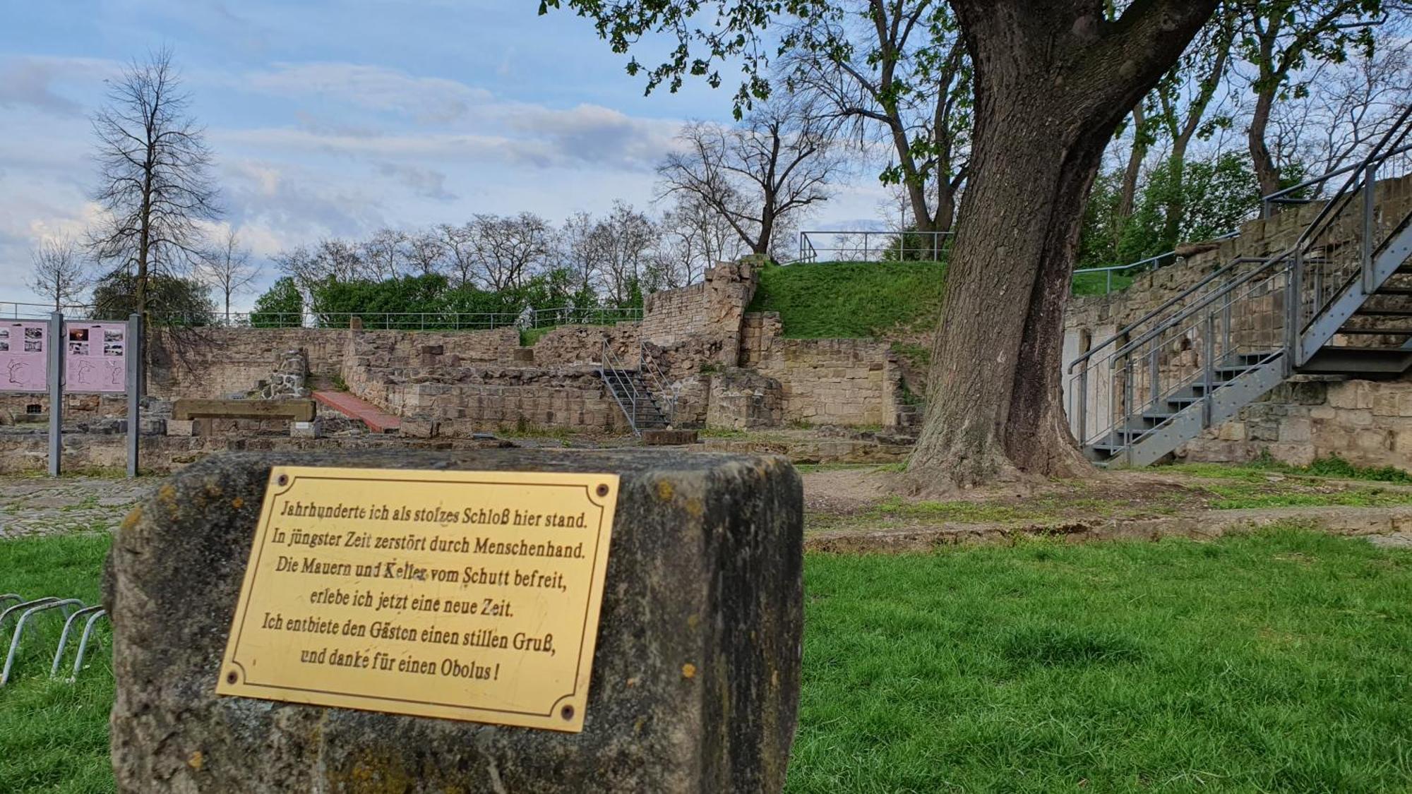Ferienwohnungen An Der Schlossruine Herbsleben Exterior photo